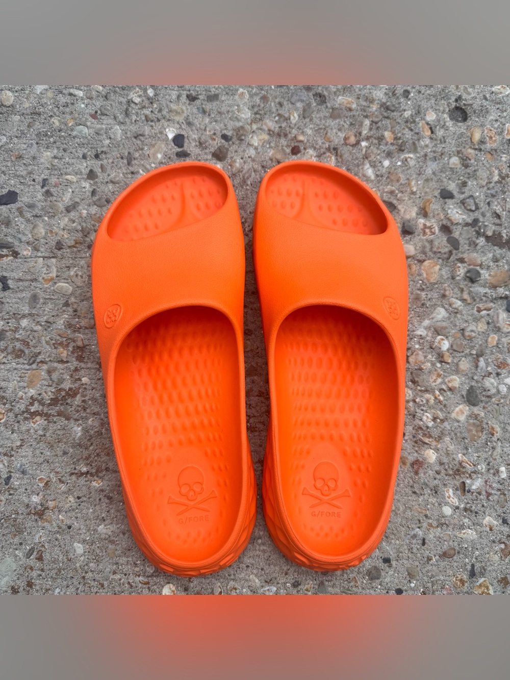 GFORE G/Slide Street Shoe in Exotic Orange Mens Size 9 - Picture 8 of 10